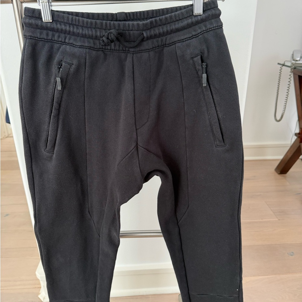 Kith Black Joggers with Zippered Pockets